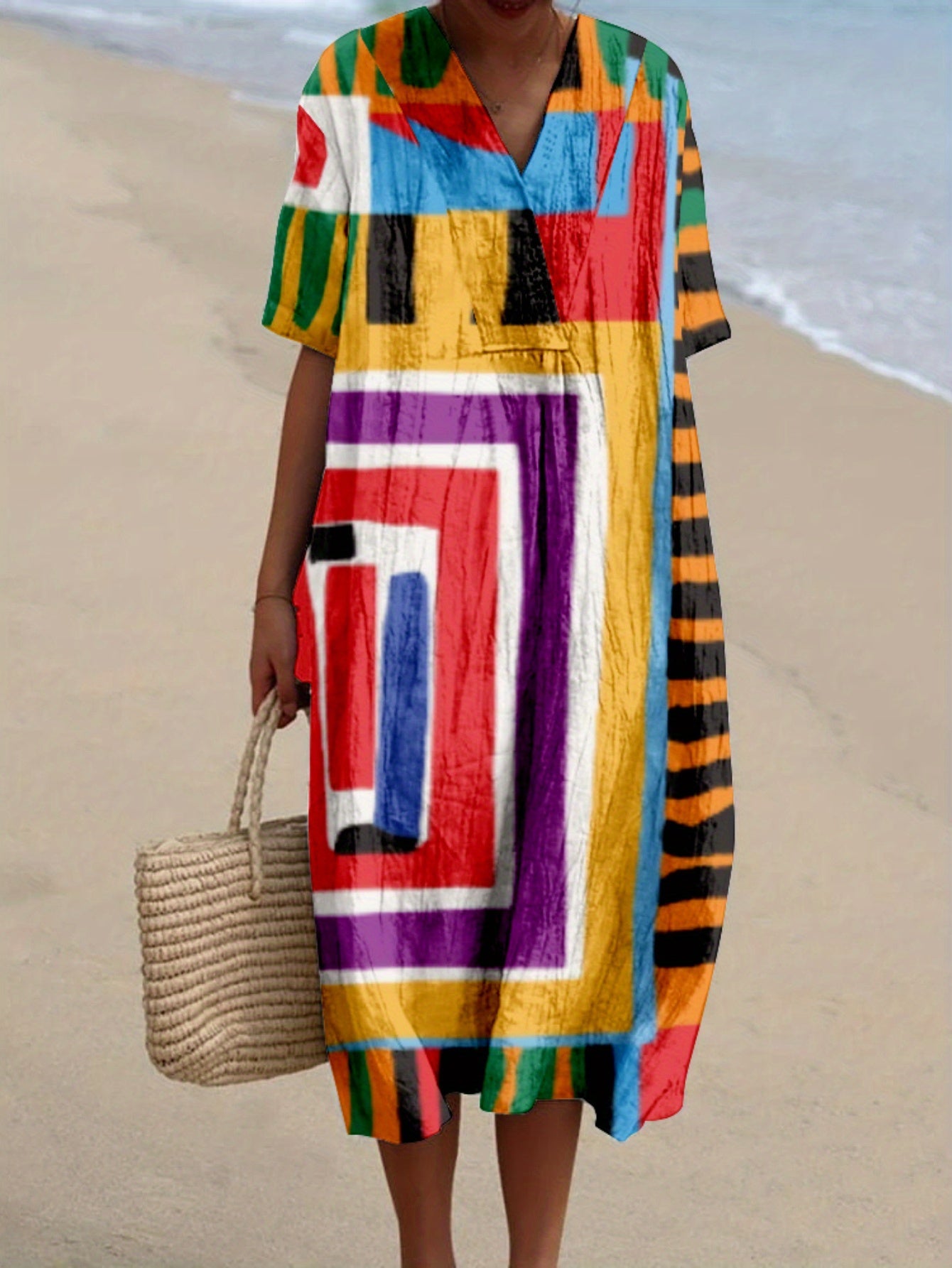 Nerea|Printed Dress