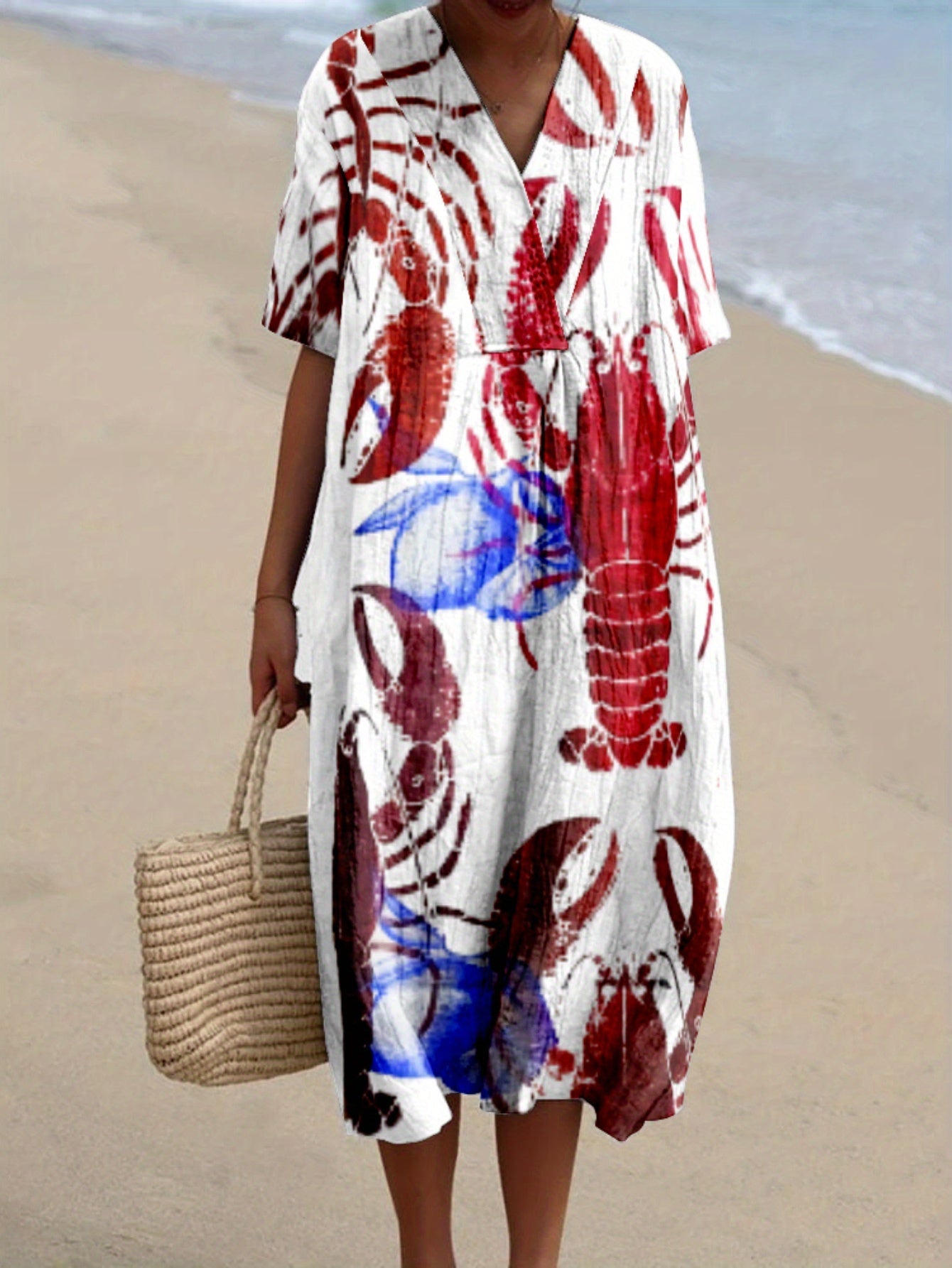 Nerea|Printed Dress