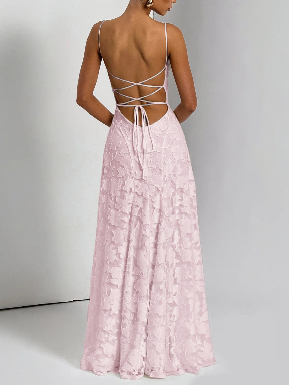 Jacquard Maxi Dress