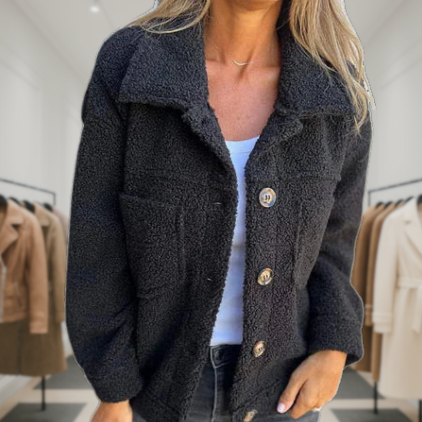 Dion - Short  jacket with lapels