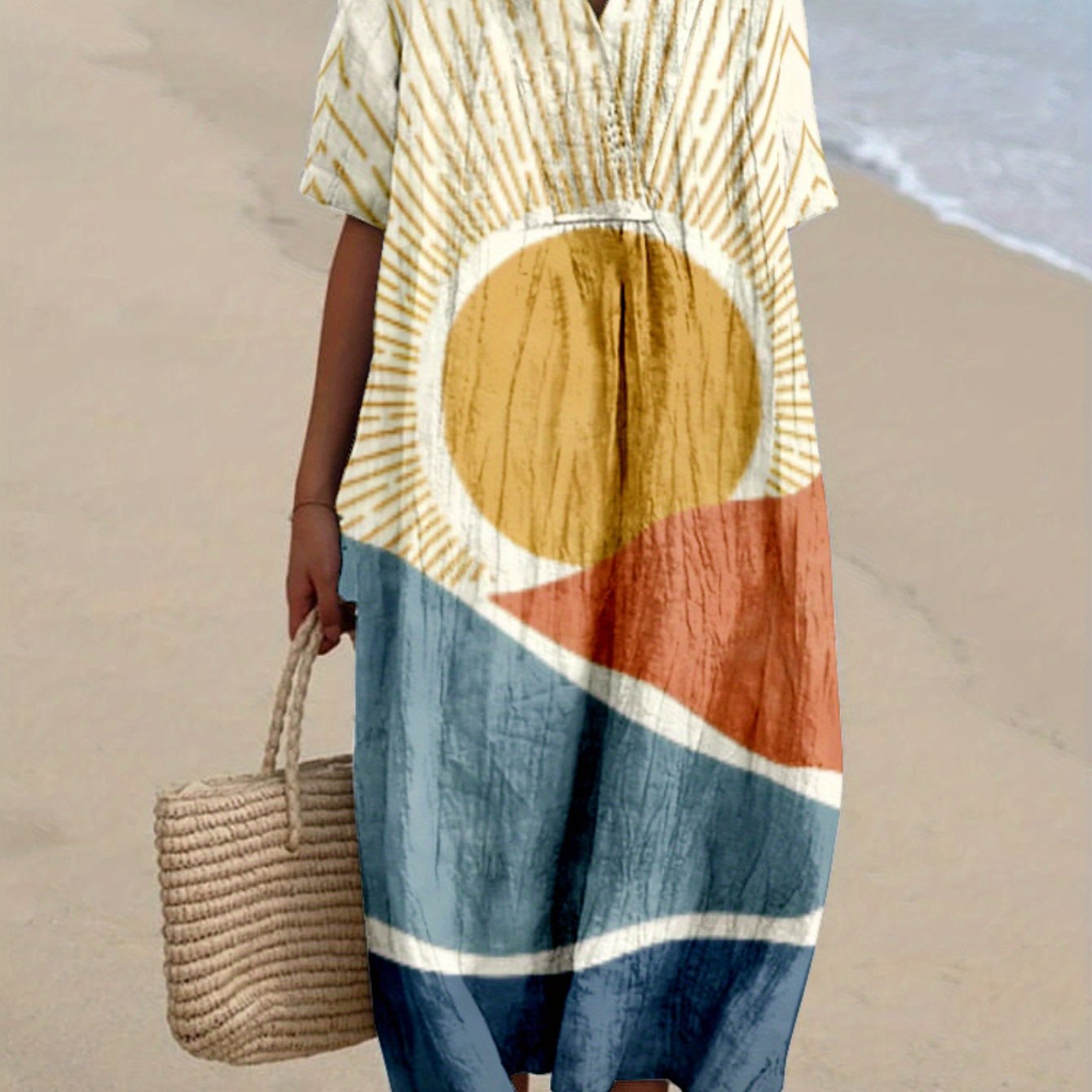 Ivette|Printed Dress