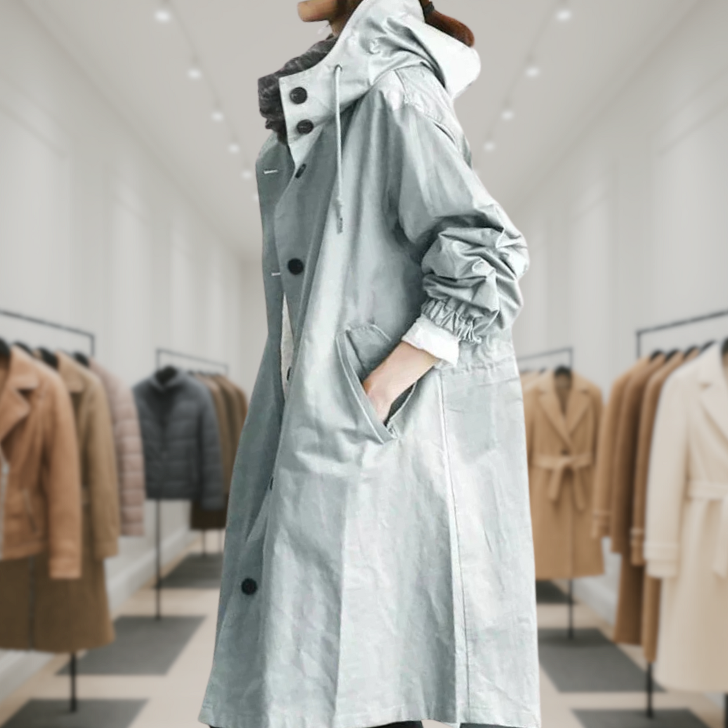 Solara™ | Stylish Trench Coat
