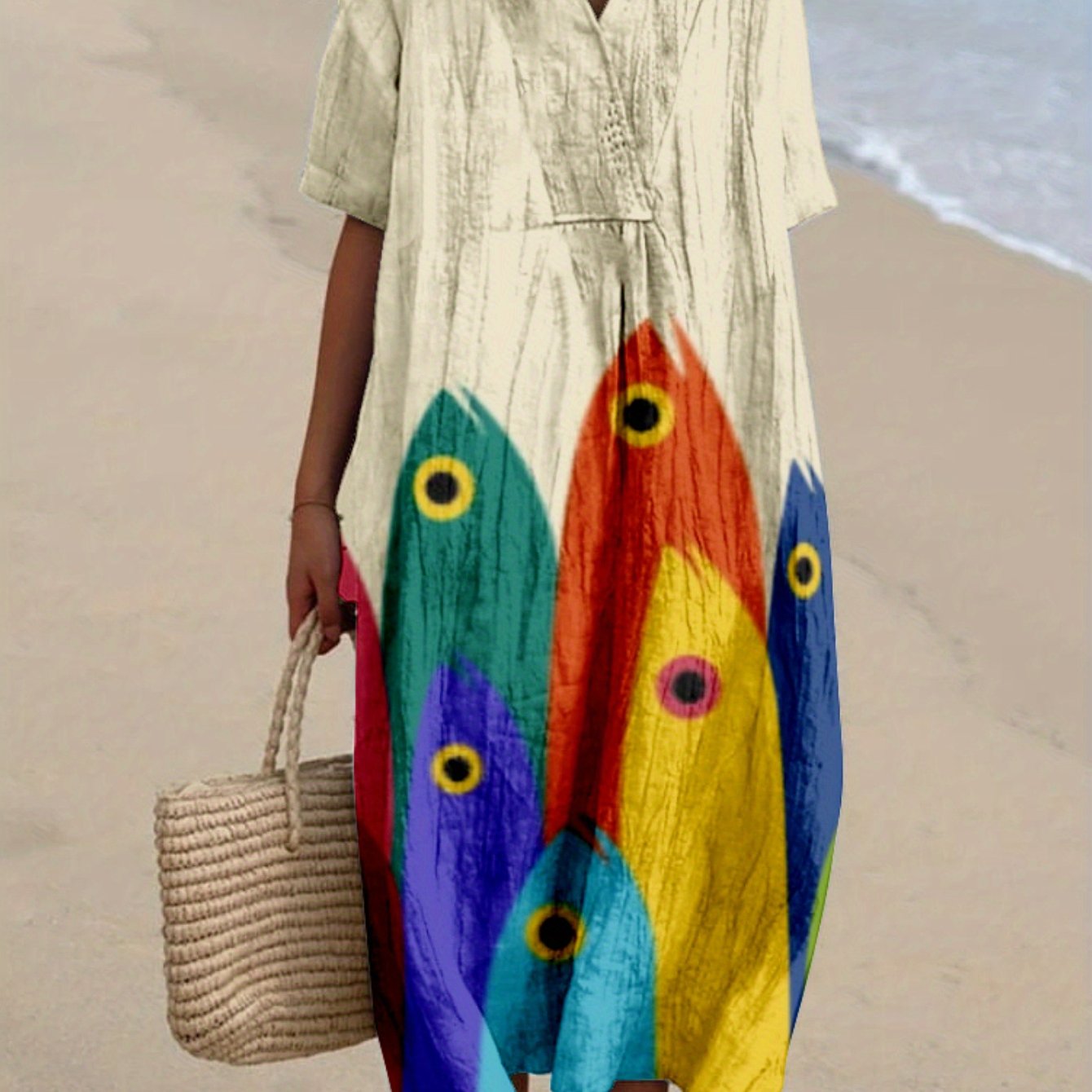 Jimena|Printed Dress