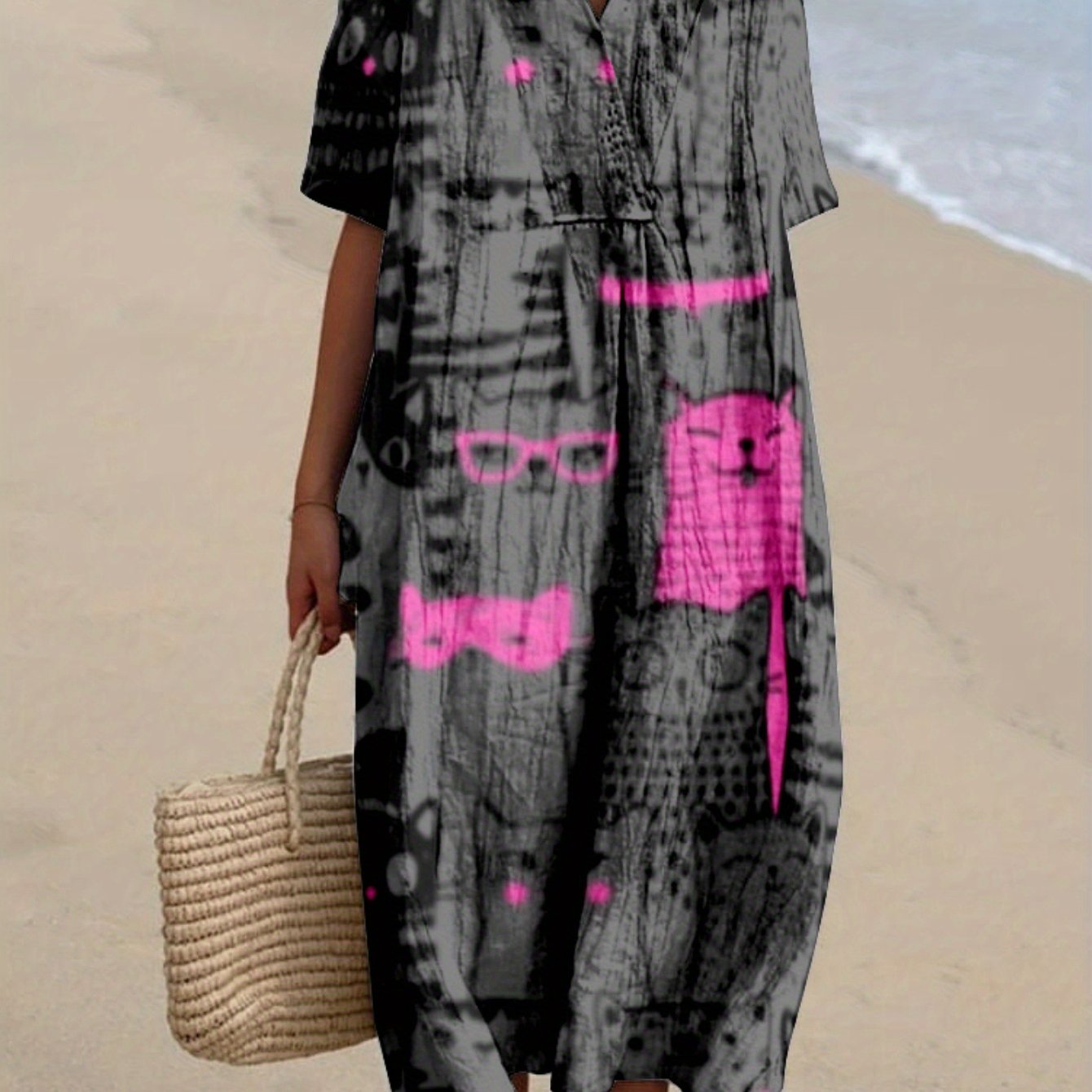 Martína|Printed Dress