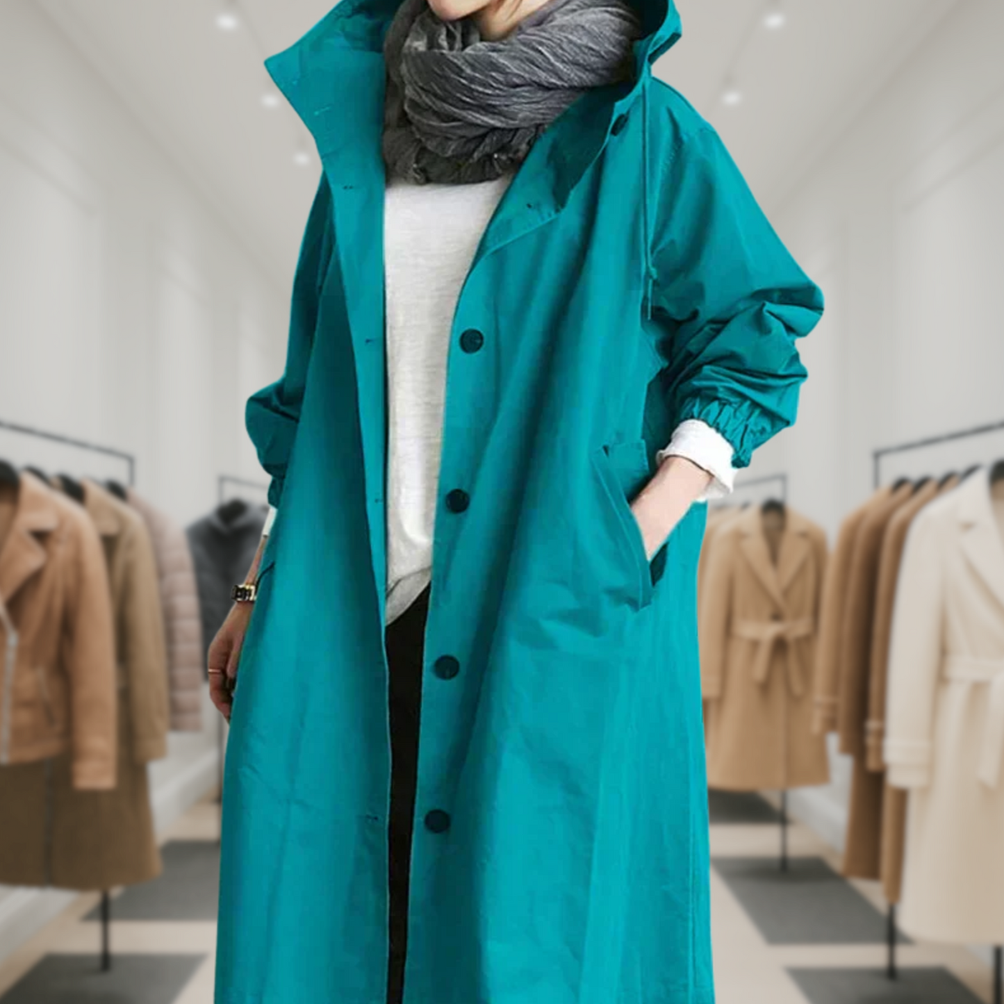 Solara™ | Stylish Trench Coat