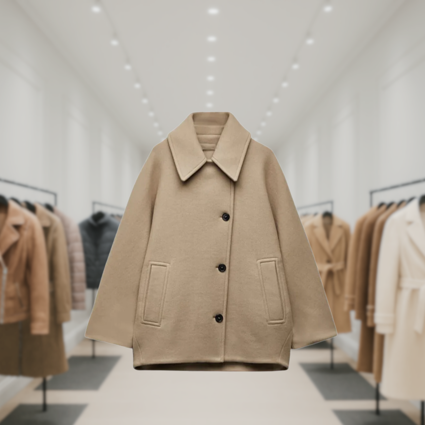 Nikkie Wool Coat | Stylish Warm Outerwear