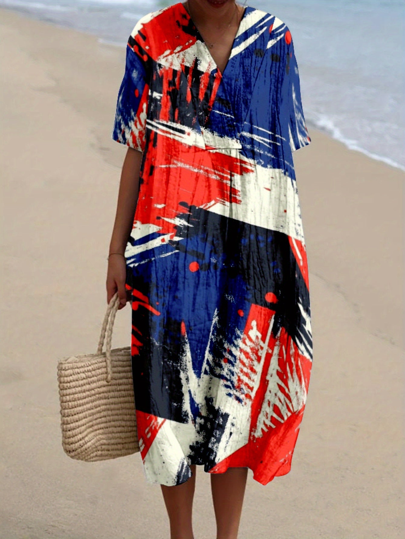 Samira|Printed Dress