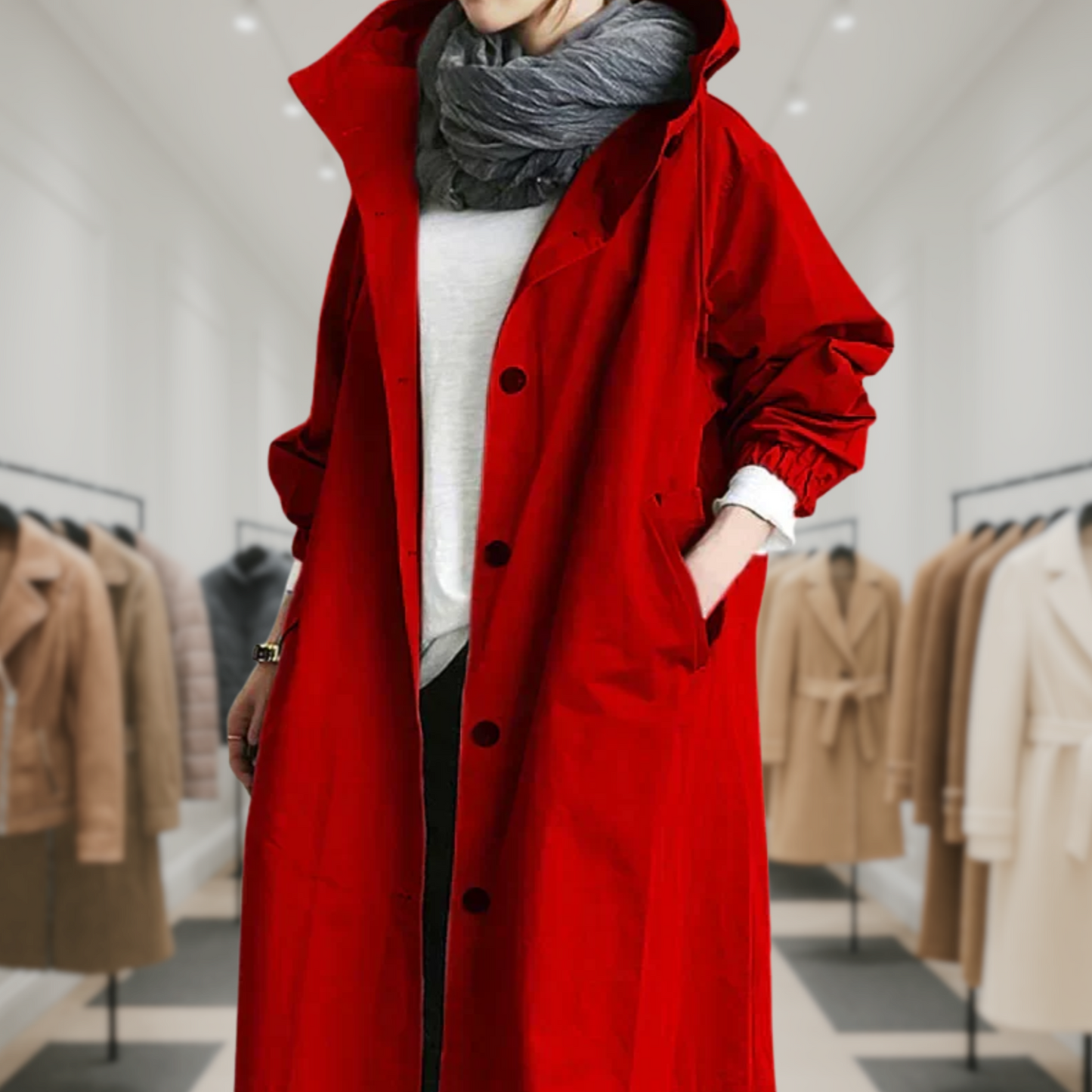 Solara™ | Stylish Trench Coat