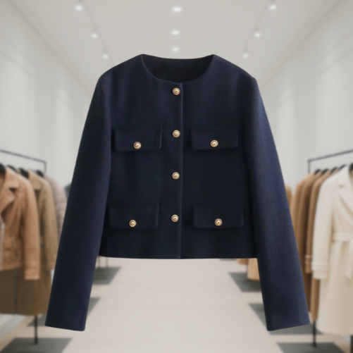 Cylia | Stylish Button Blazer
