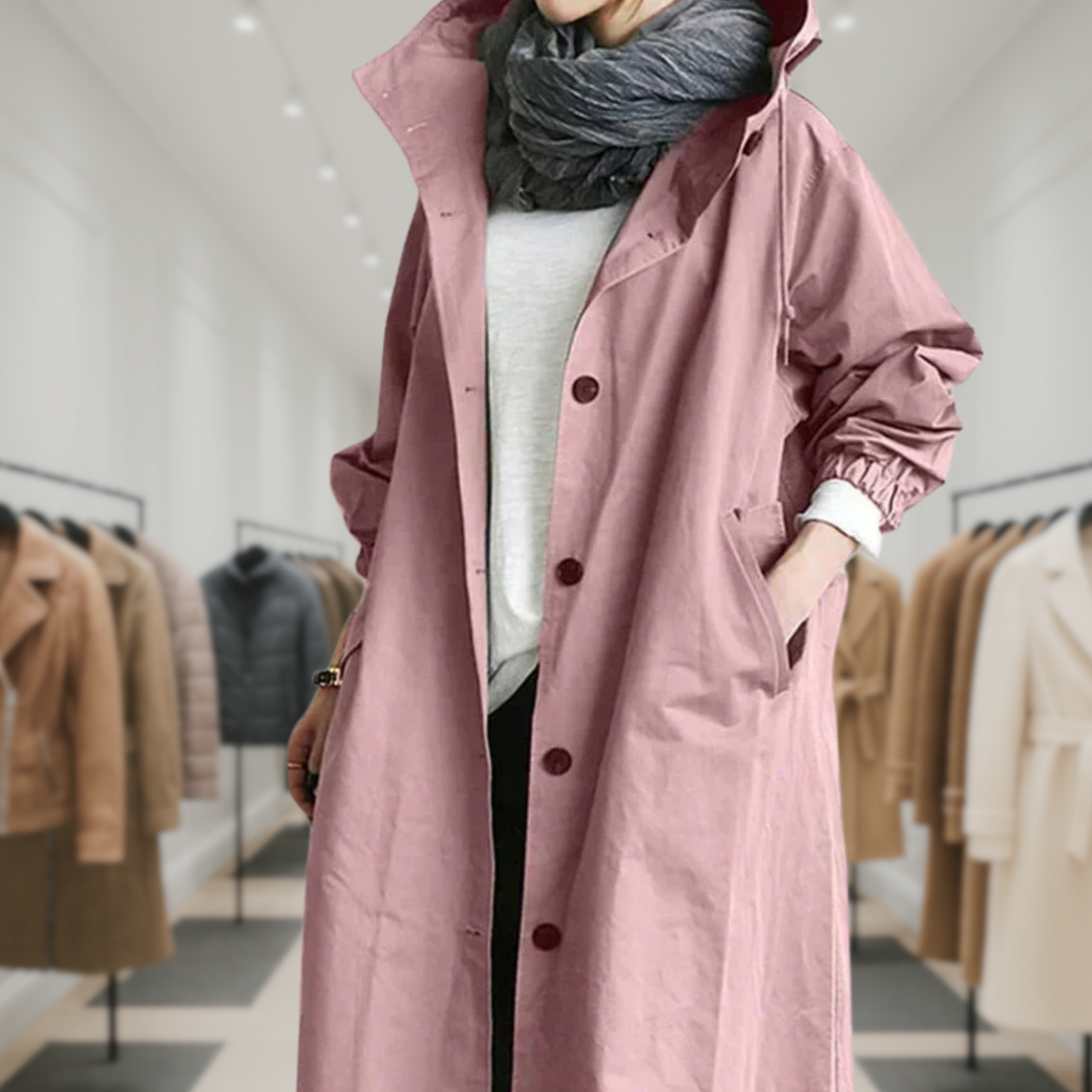 Solara™ | Stylish Trench Coat