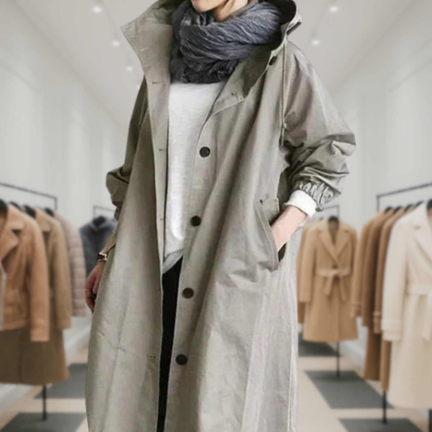 Solara™ | Stylish Trench Coat
