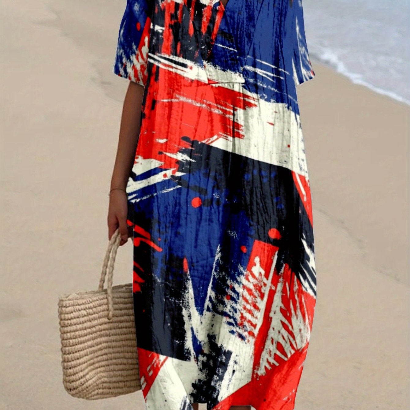Samira|Printed Dress