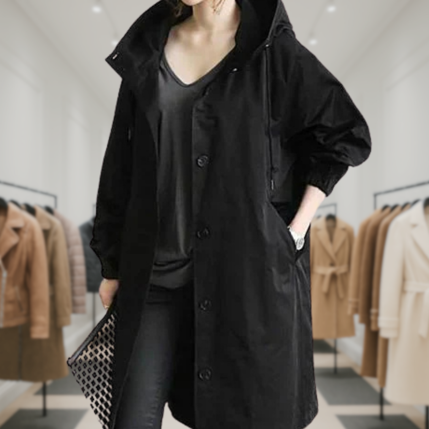 Solara™ | Stylish Trench Coat