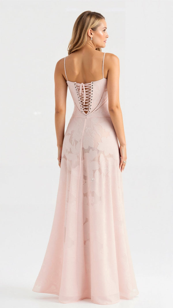 Naya | Long Dress with Thin Straps