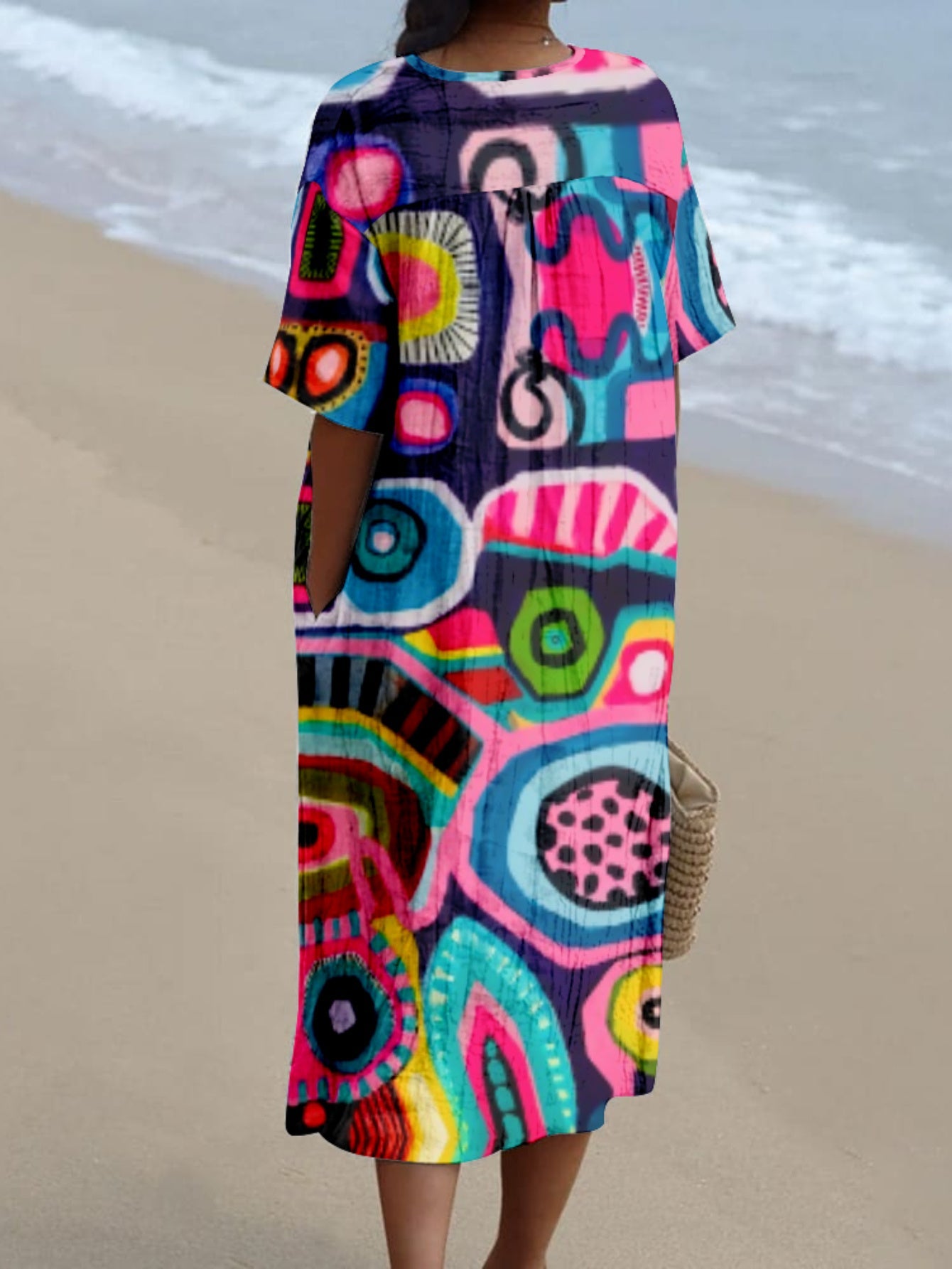 Nerea|Printed Dress