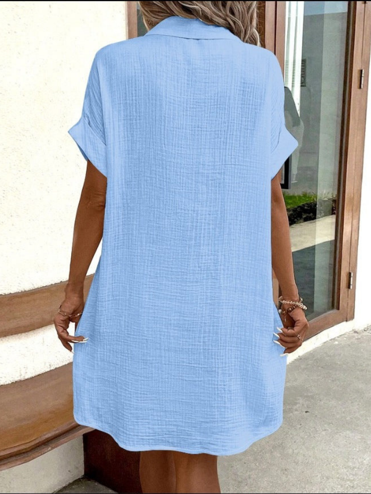 Soft and Chic Casual Style Linen Dress