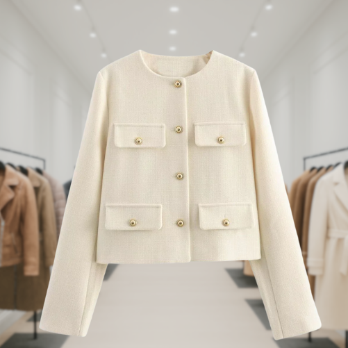 Cylia | Stylish Button Blazer