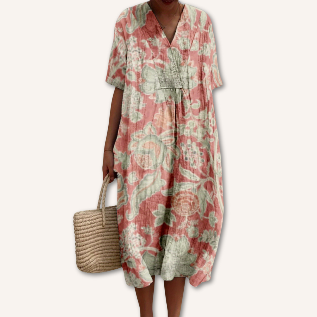Dafne|Printed Dress