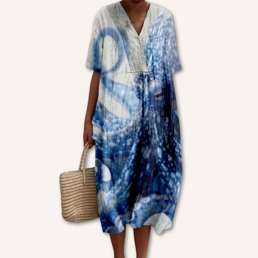 Dafne|Printed Dress