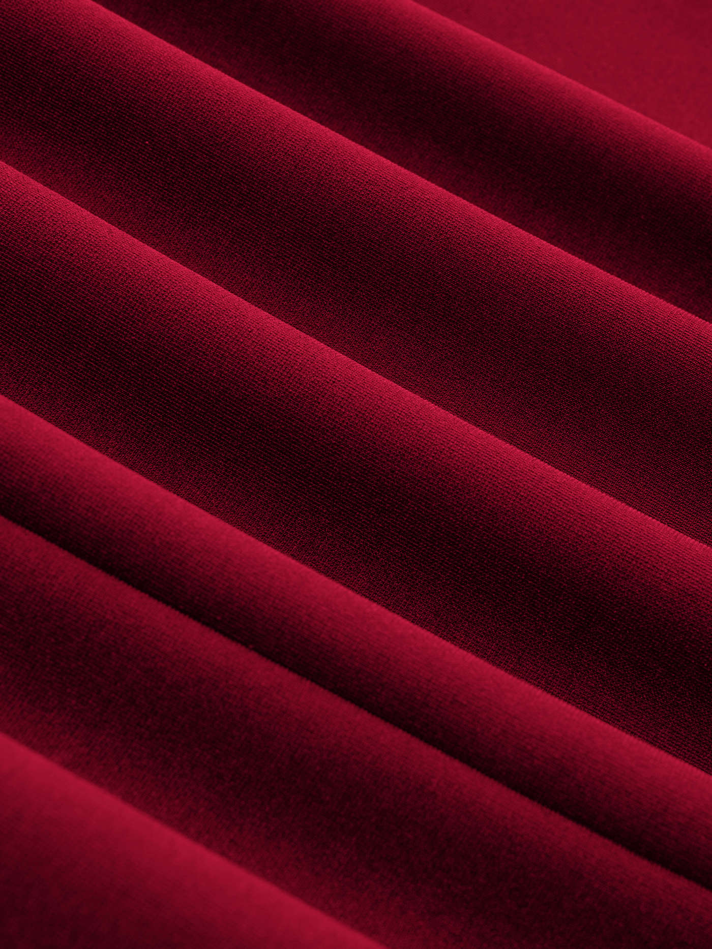 High Neck Solid Long Sleeve Mini Dress