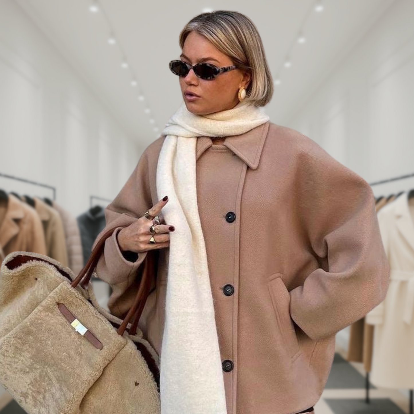 Nikkie Wool Coat | Stylish Warm Outerwear
