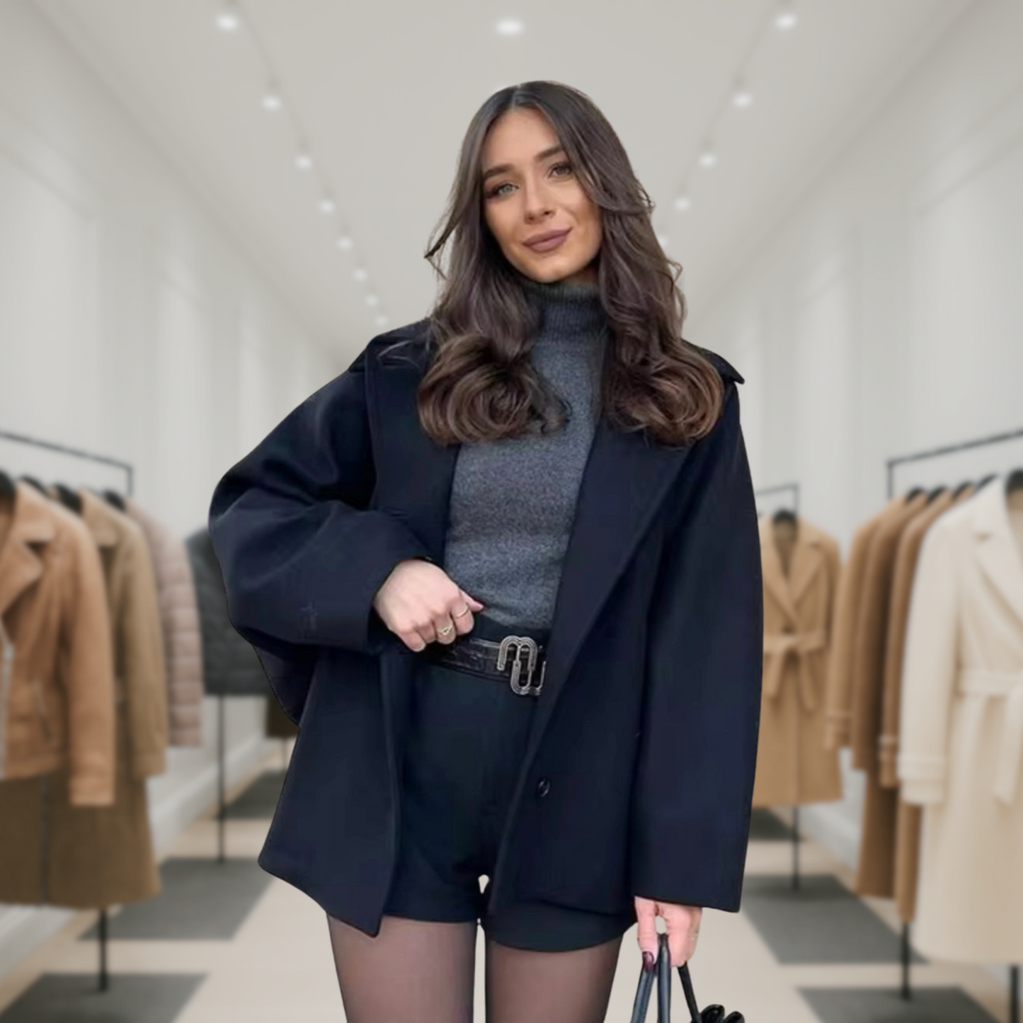 Nikkie Wool Coat | Stylish Warm Outerwear