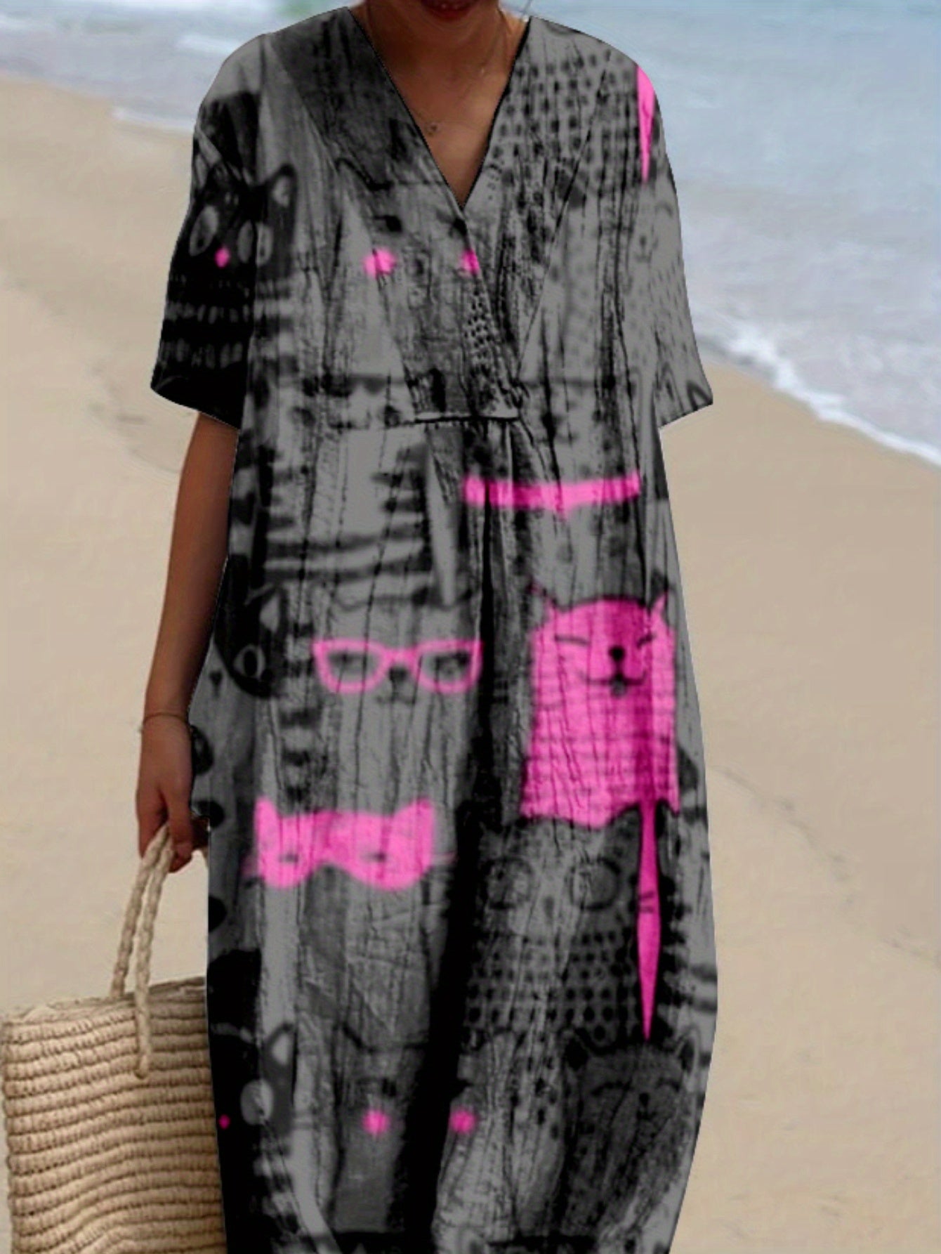 Martína|Printed Dress