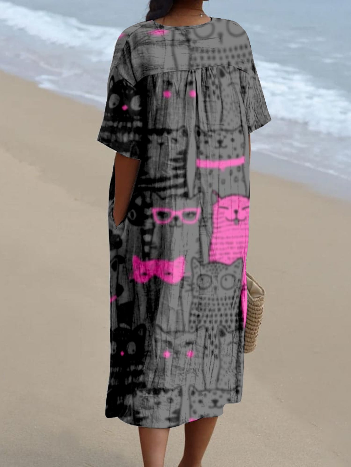 Martína|Printed Dress