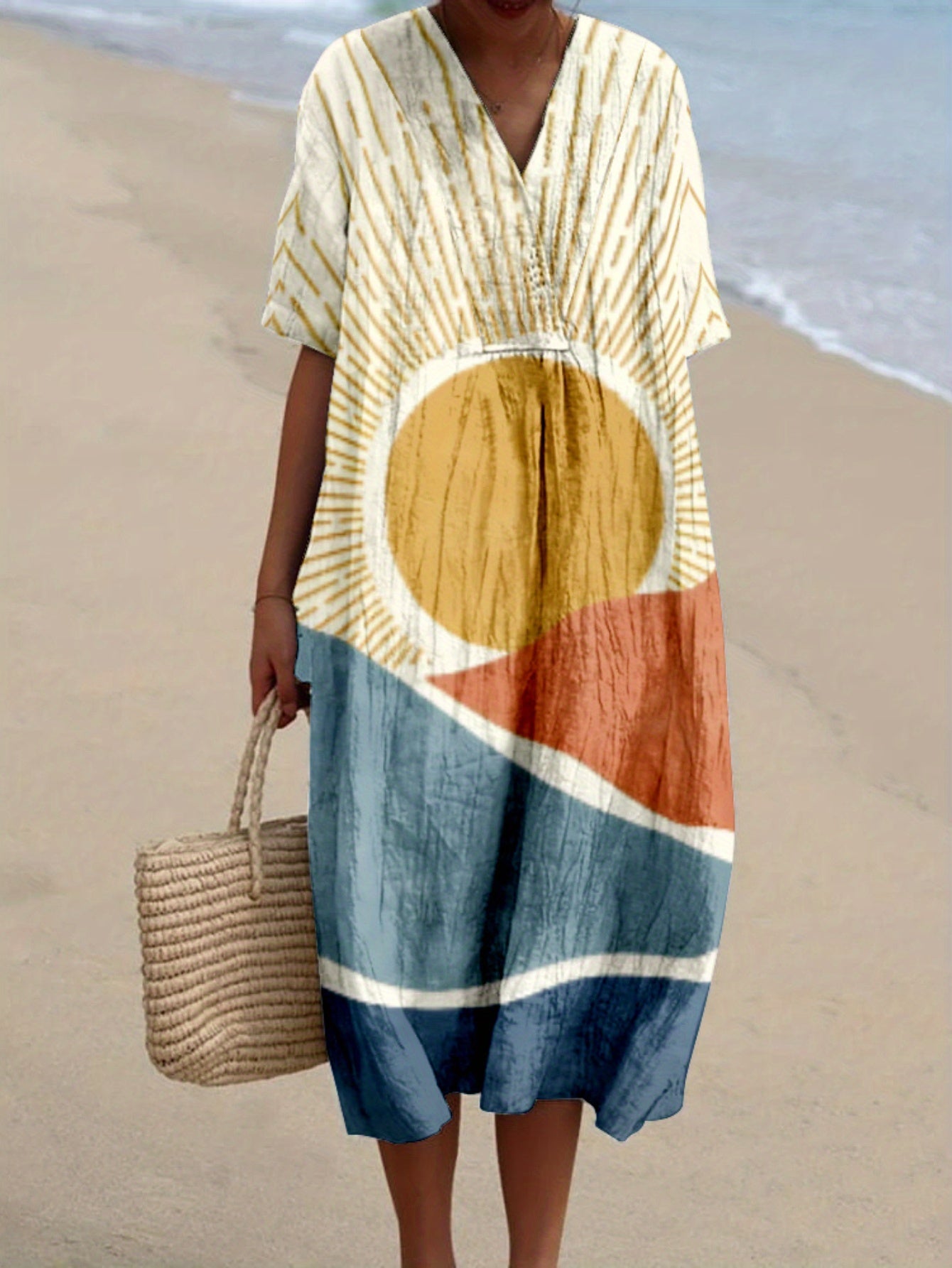 Ivette|Printed Dress