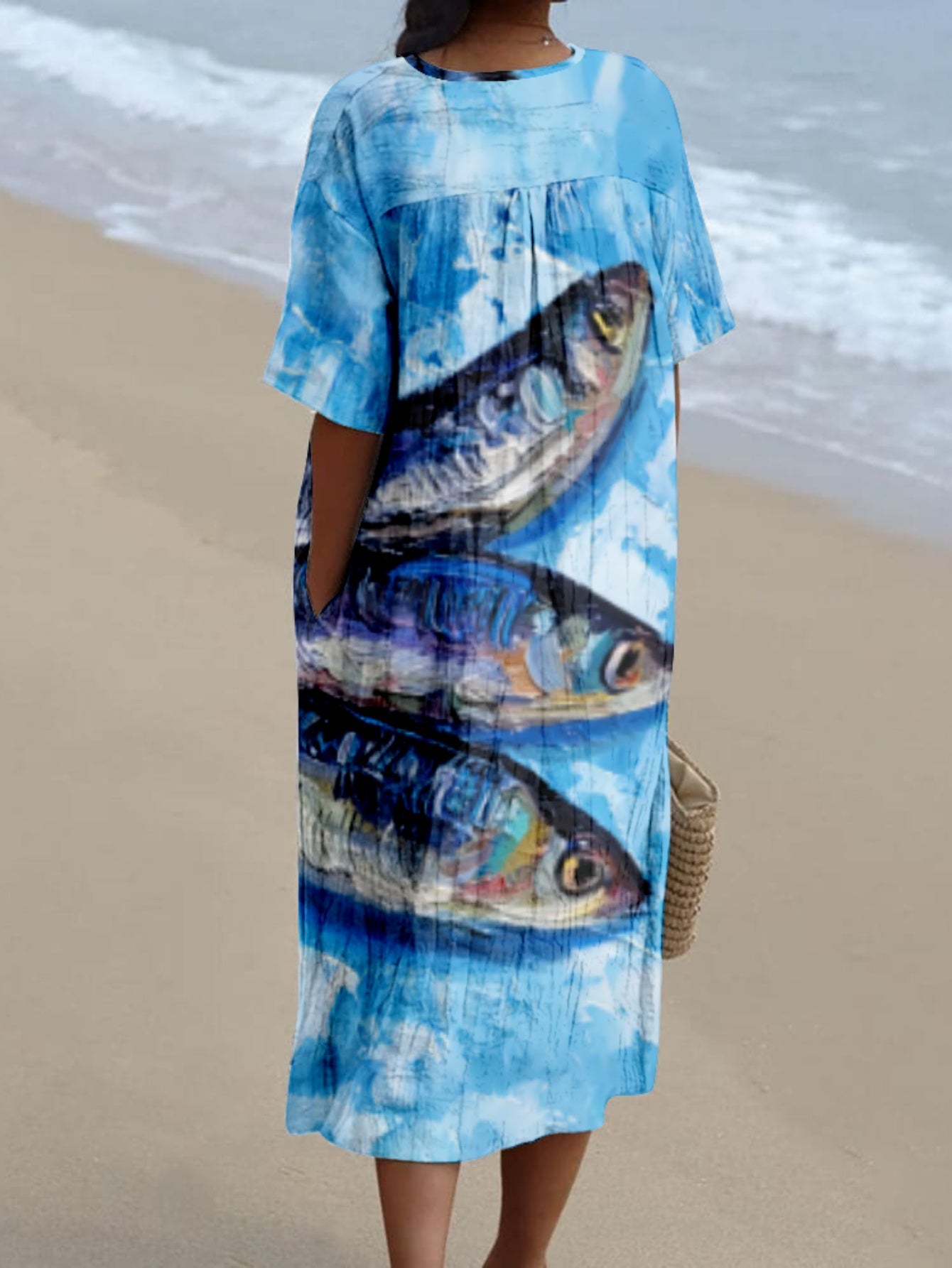Nerea|Printed Dress