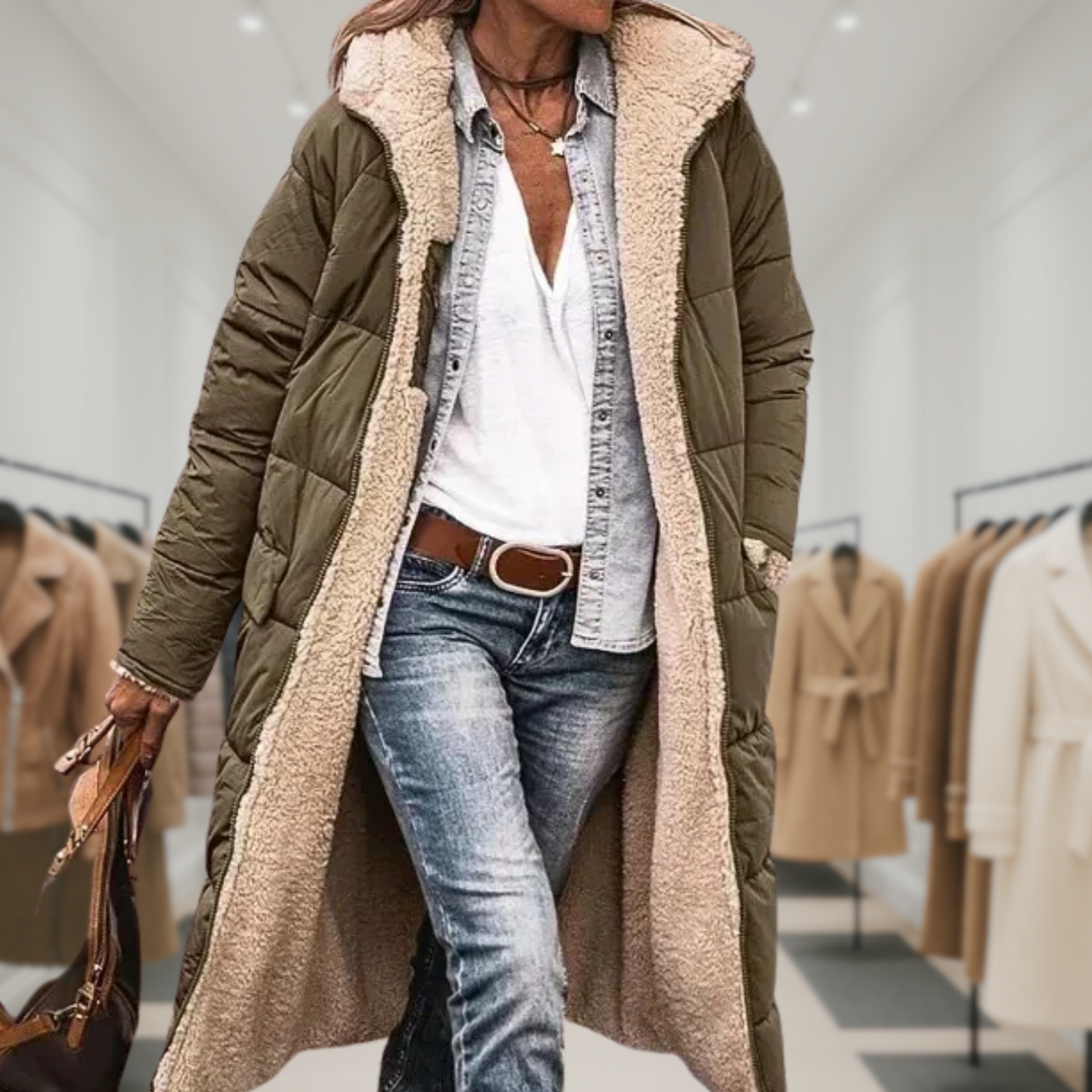Elowen™ | Reversible Fur Jacket