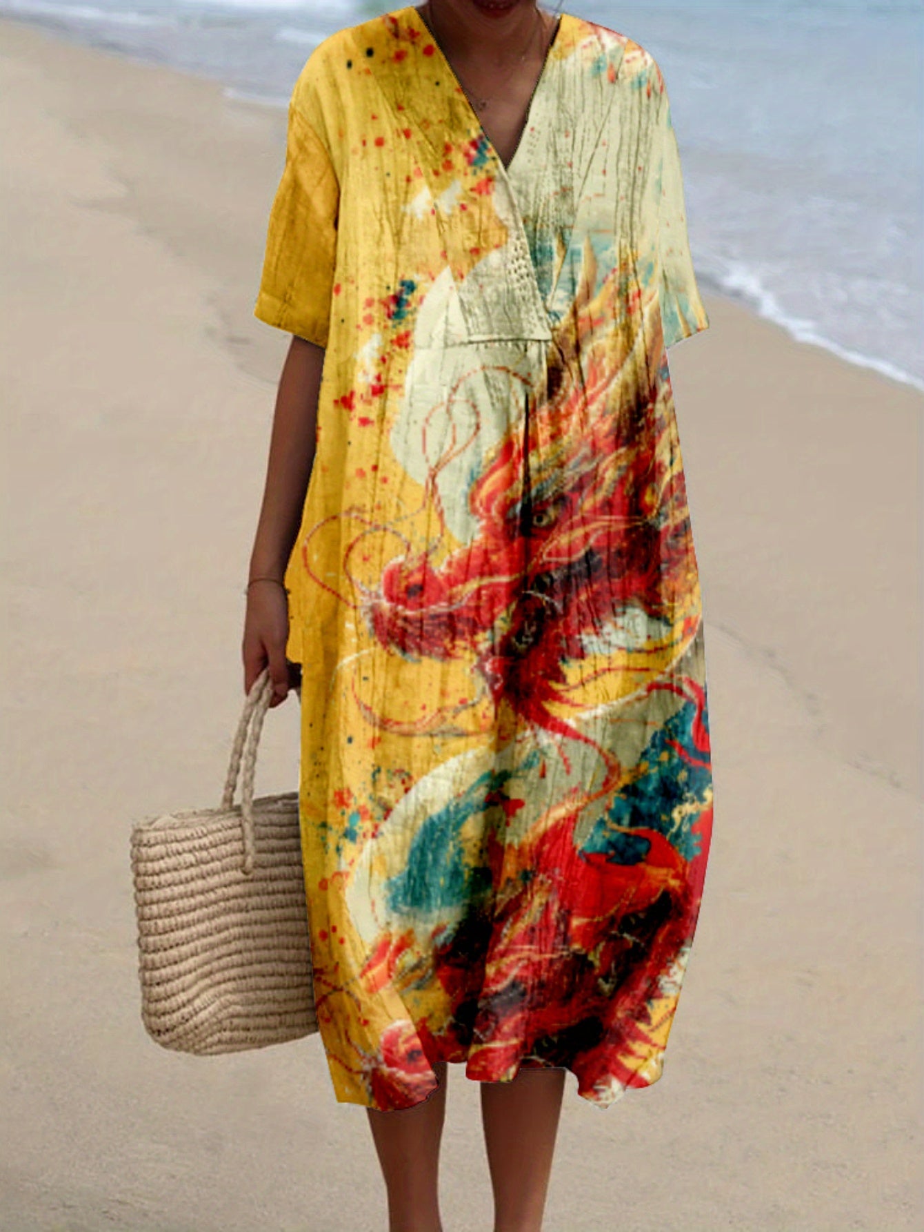 Isabel|Printed Dress