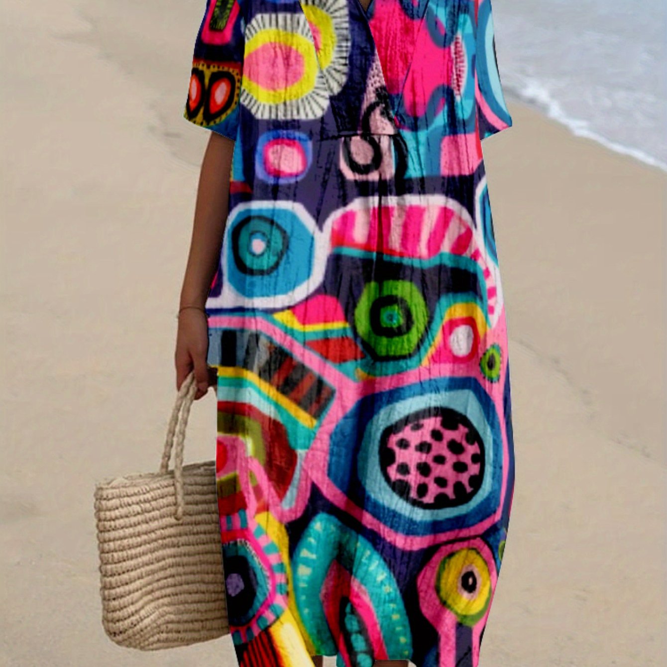 Nerea|Printed Dress