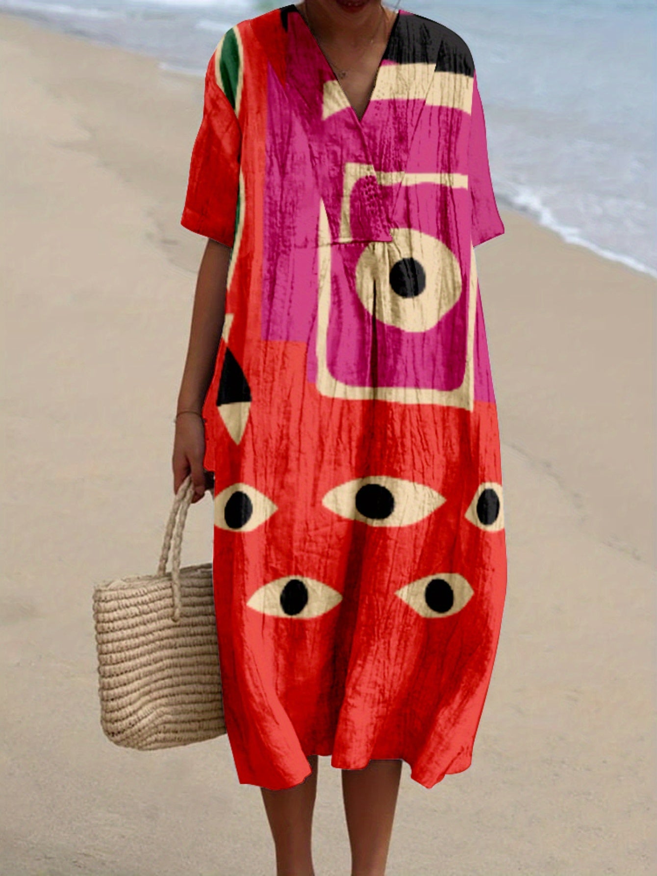 Jimena|Printed Dress
