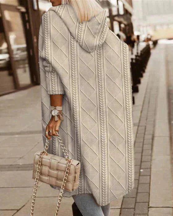 Jelone | Extended Length Hooded Cardigan