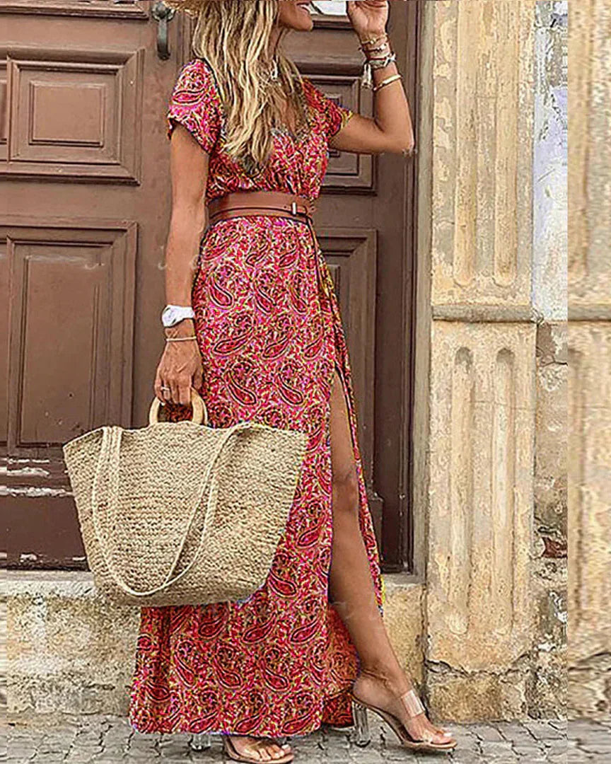 Jazel | Flattering, Boho & Light Maxi Dress