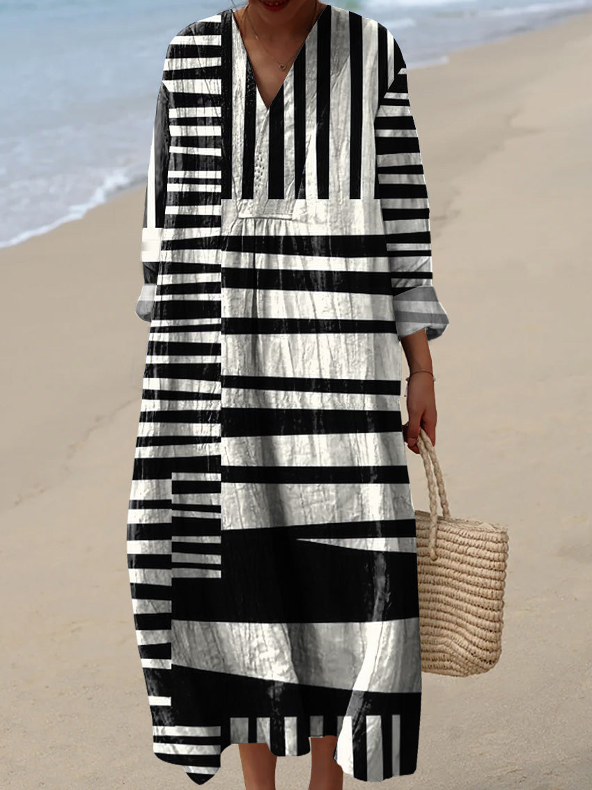 Salma|Printed Dress