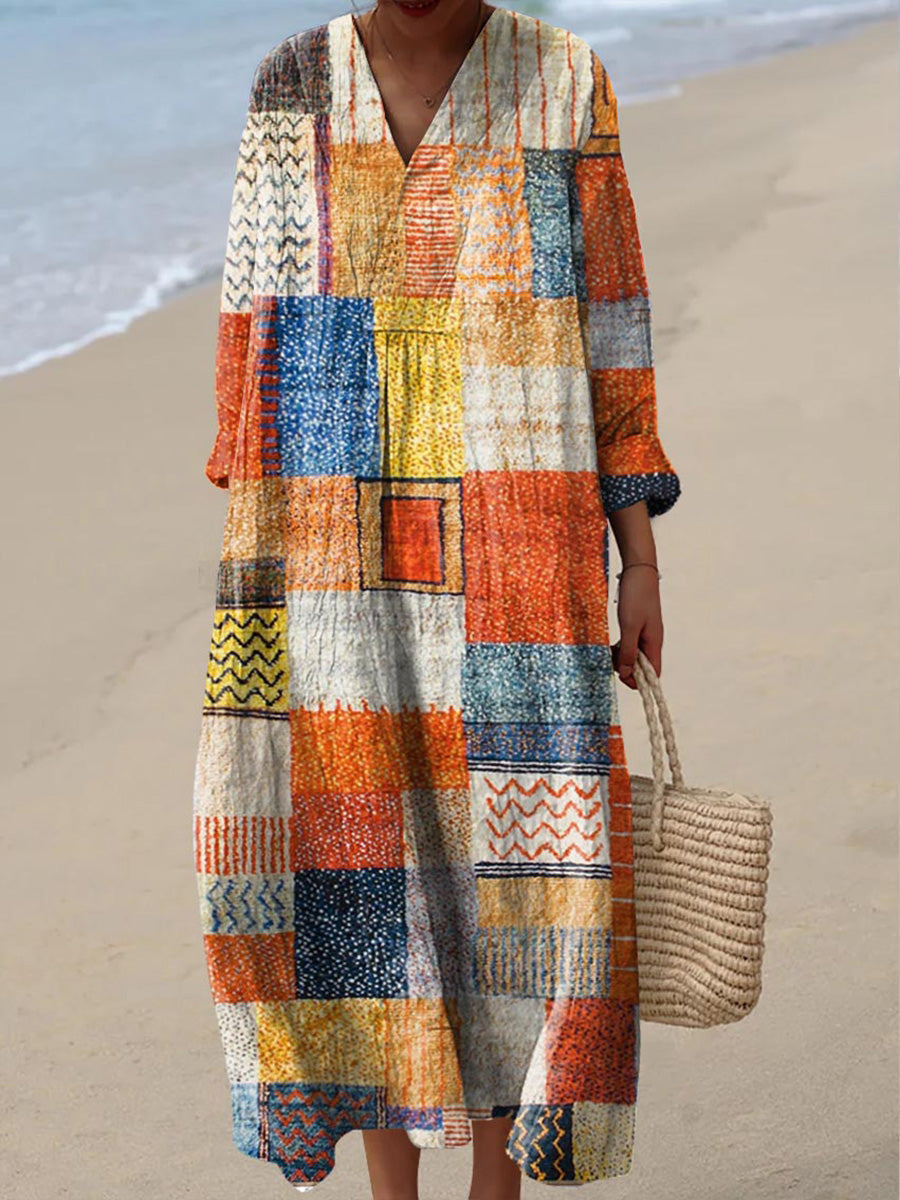 Nayla|Printed Dress