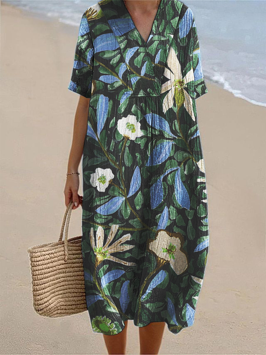 Mireia|Printed Dress floral