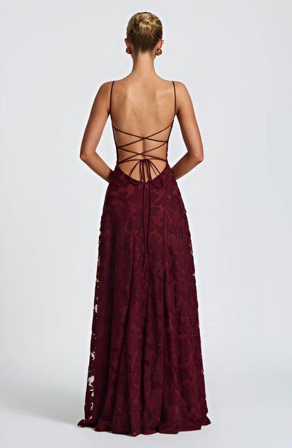 Francisa™ | Lace Corset Maxi Dress