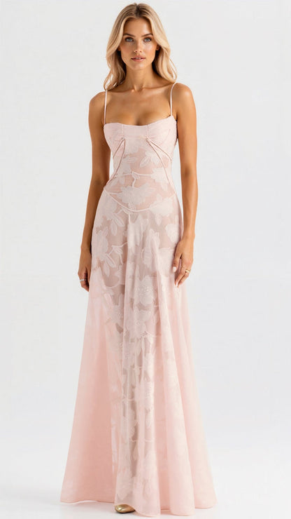 Naya | Long Dress with Thin Straps