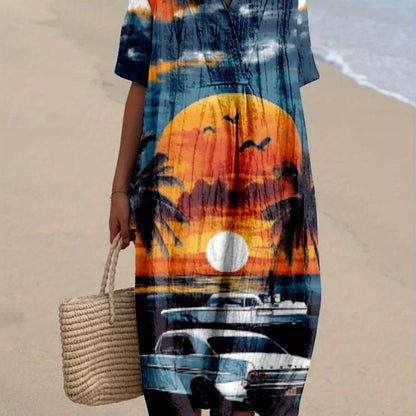 Ivette｜Printed Dress