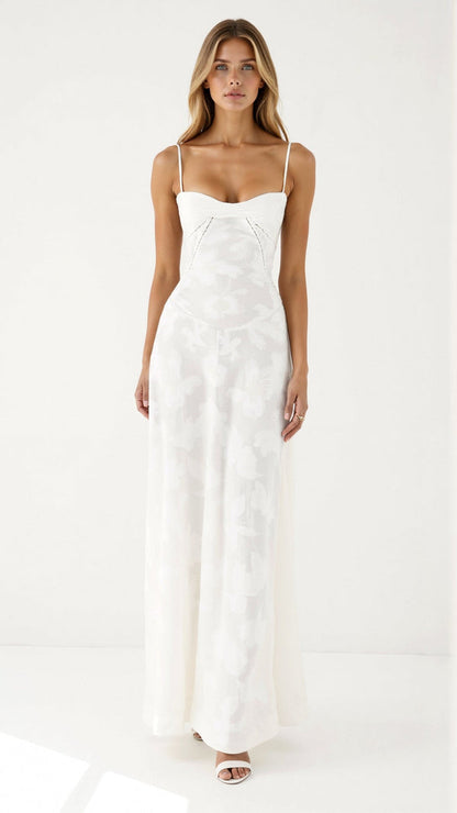 Naya | Long Dress with Thin Straps