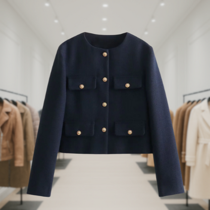 Cylia | Stylish Button Blazer