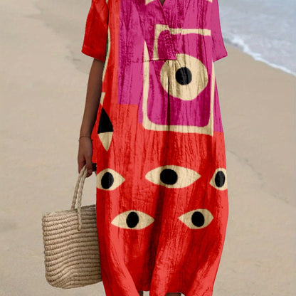 Jimena｜Printed Dress