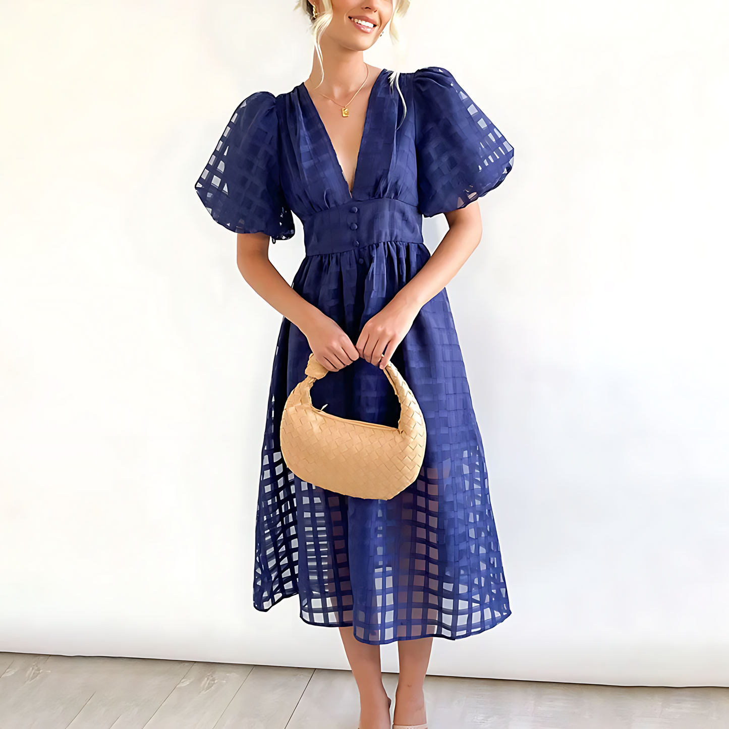 Julia - Elegant Summer Midi Dress