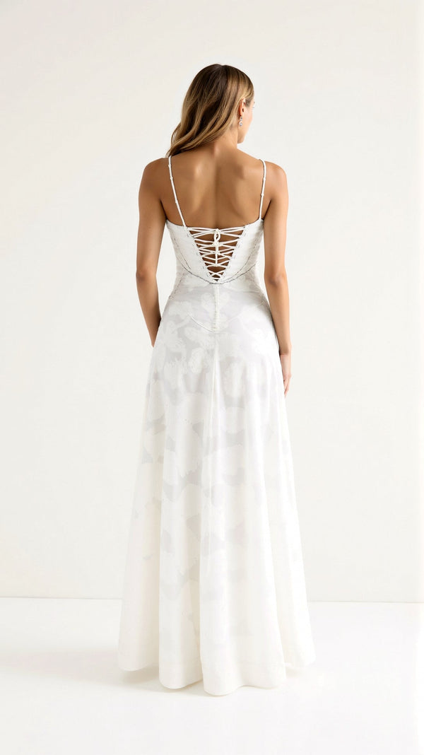 Naya | Long Dress with Thin Straps