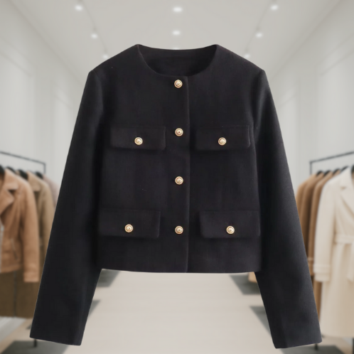 Cylia | Stylish Button Blazer