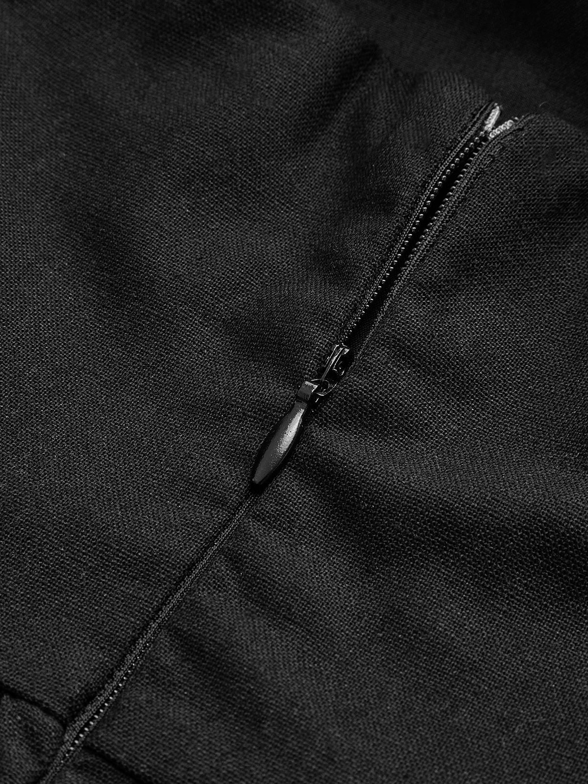 Simple and Chic Cotton & Linen Halter A Line Long Dress