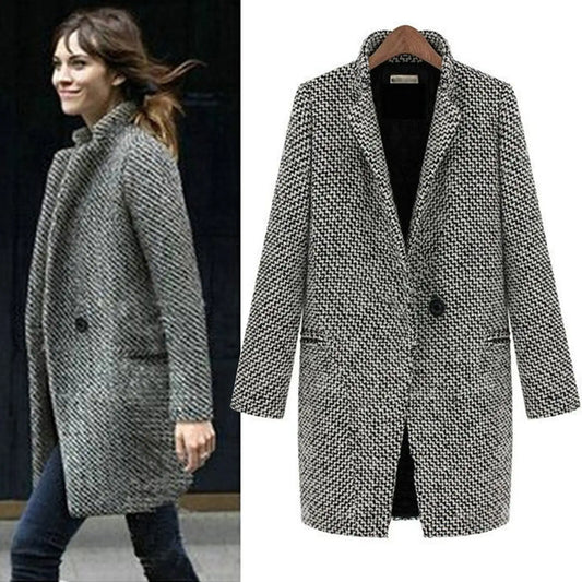 Evelyn | Chic Wool Winter Coat